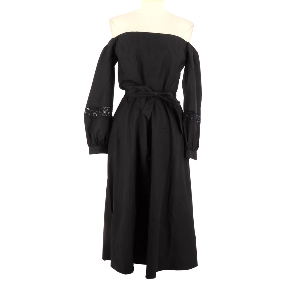 Claudie Pierlot Robe en Coton en Noir