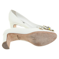 Dolce & Gabbana Pumps/Peeptoes Patent leather in White