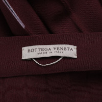 Bottega Veneta Gonna in Lana in Bordeaux