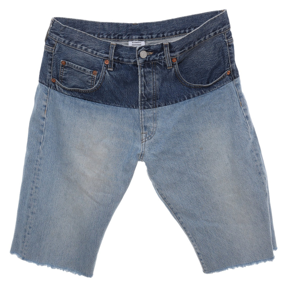 Vetements Shorts in Blue