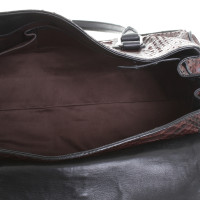 Jil Sander Reptile leather handle bag