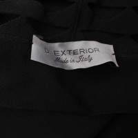 D. Exterior Dress in black