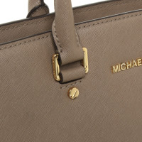 Michael Kors Handtasche aus Leder in Taupe