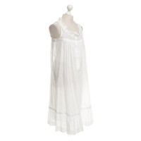 Isabel Marant Etoile Robe en coton blanche