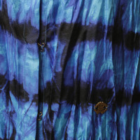 Roberto Cavalli Silk blouse with patterns