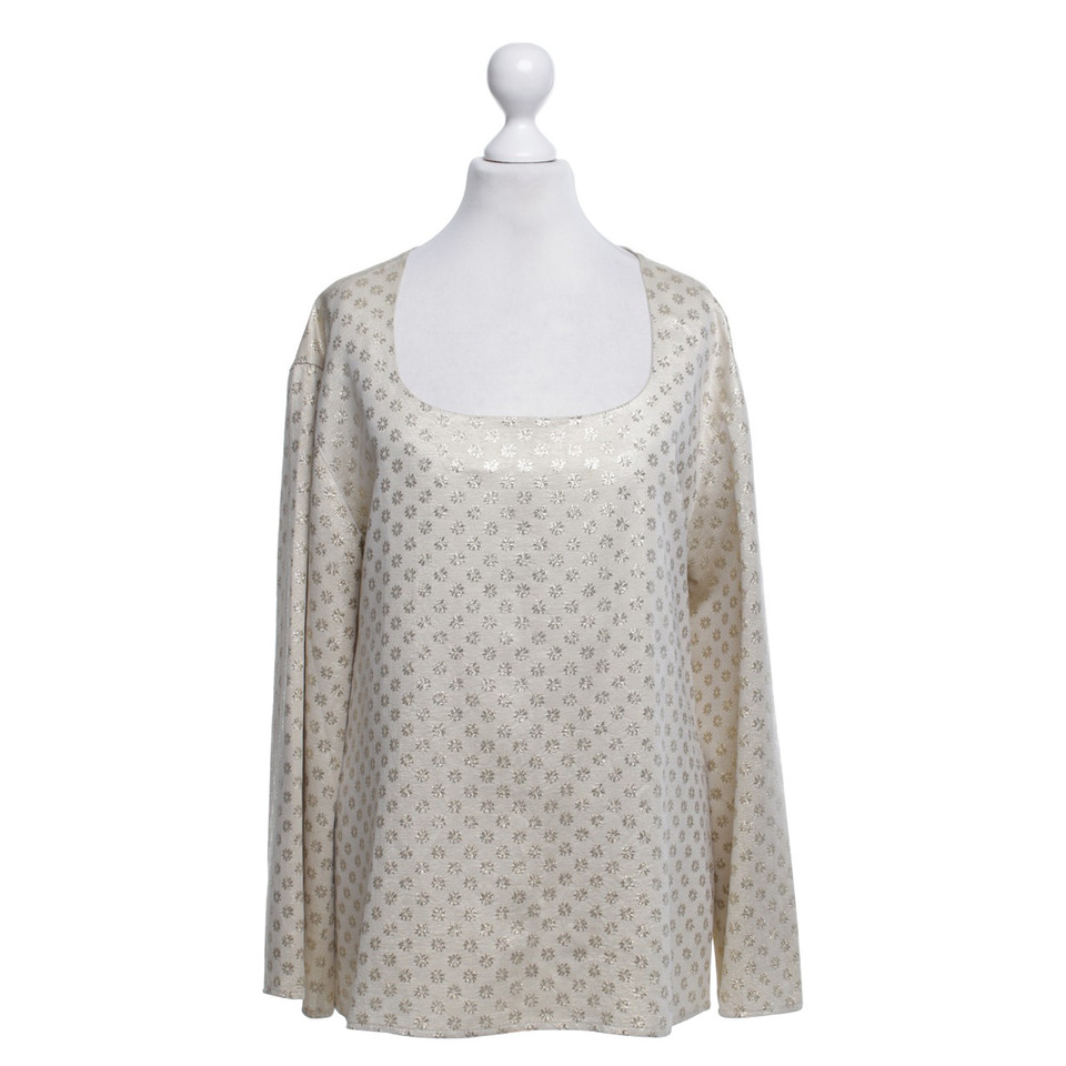 Christian Lacroix Blouse met gouden luxe