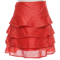 Reiss Skirt in Red