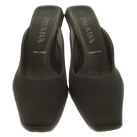 Prada Slipper in Schwarz