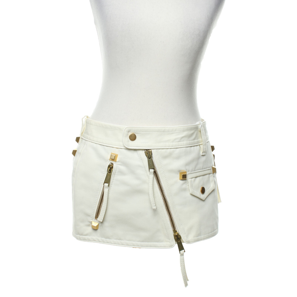 Dsquared2 Jupe en coton beige