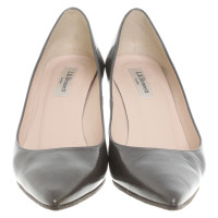 L.K. Bennett Pumps/Peeptoes Patent leather in Grey