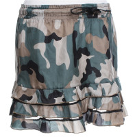 Pinko Short skirt in military look