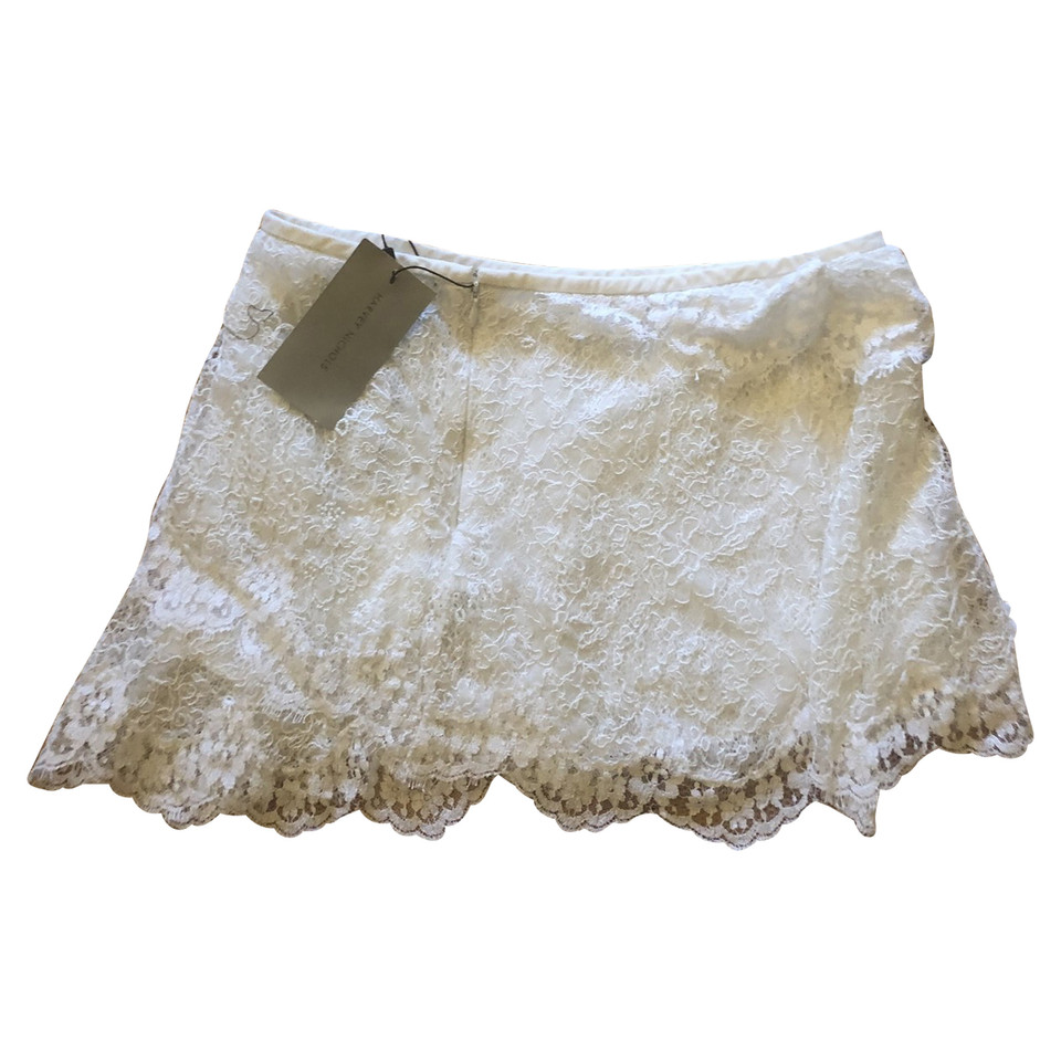 Isabel Marant Rock aus Baumwolle in Weiß