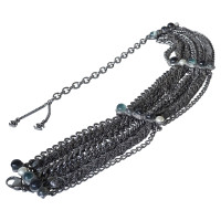 Chanel Halskette mit Schmucksteinen