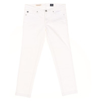 Adriano Goldschmied Jeans in Cotone in Bianco