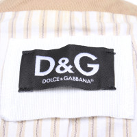 D&G Blazer Cotton in Beige