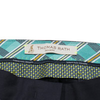 Thomas Rath Paire de Pantalon en Laine en Bleu