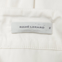 René Lezard Cremefarbenes Kleid 