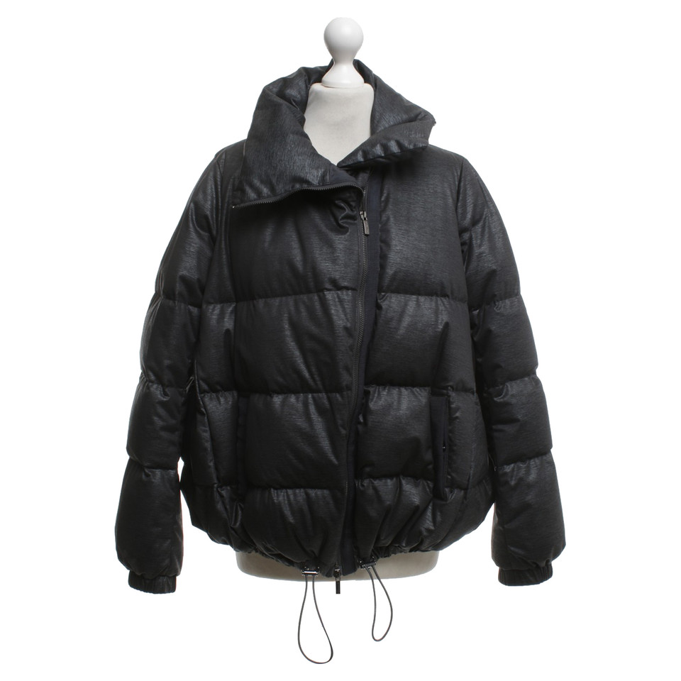 Armani Collezioni Down jacket in dark gray