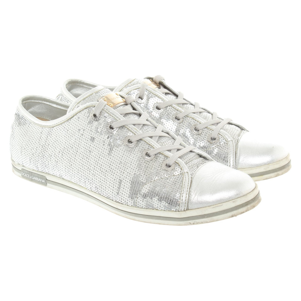 Dolce & Gabbana Trainers in Silvery