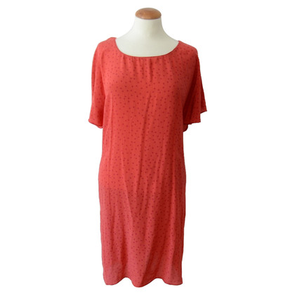 L'autre Chose Kleid aus Seide in Rot