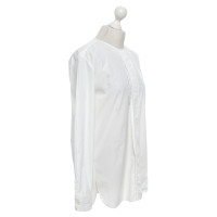 Loro Piana blouse longue en blanc