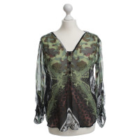 Hale Bob Seidenbluse mit buntem Print