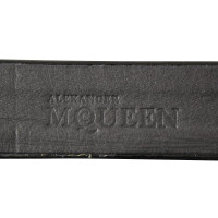 Alexander McQueen Patent leather belt