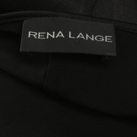 Rena Lange Top in seta nera