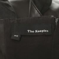 The Kooples robe en cuir