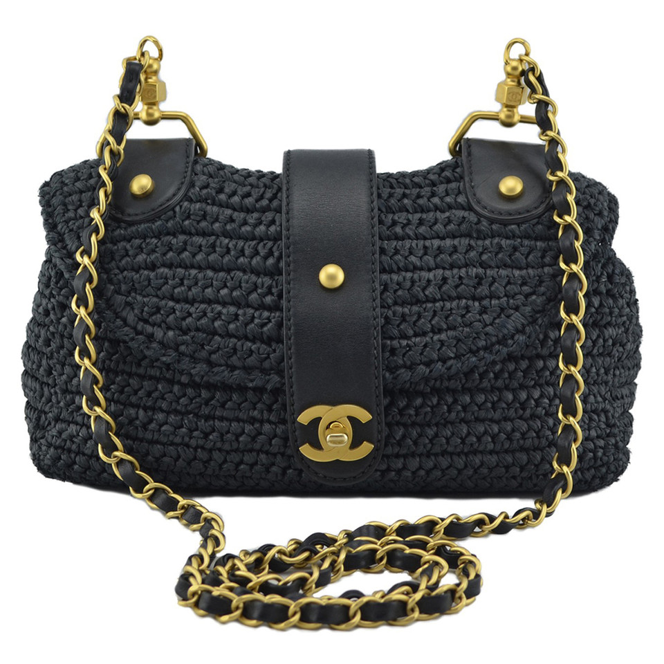 Chanel "Raffia Flap Bag"