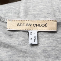 See By Chloé Oberteil aus Baumwolle in Grau