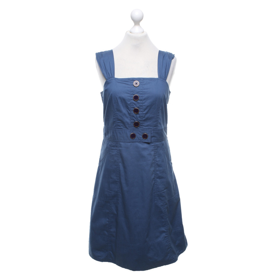 Marc By Marc Jacobs Dress Cotton in Blue
