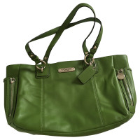 Coach Hand bag in moss green