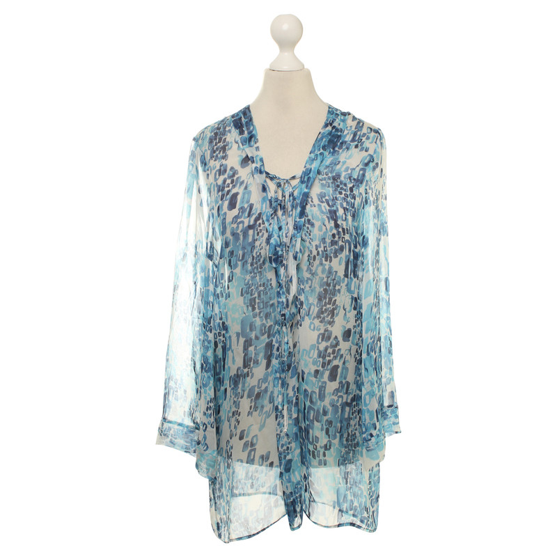 Bruno Manetti Tunic with graphic pattern