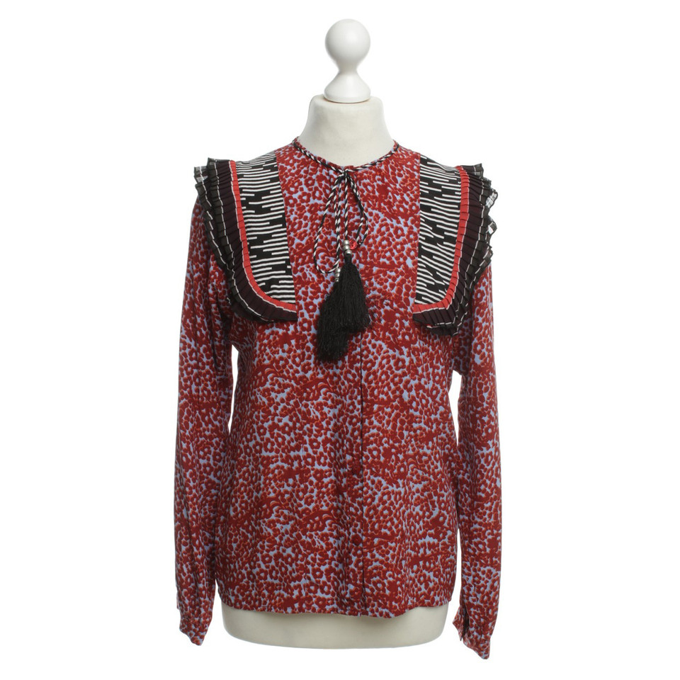 See By Chloé Printbluse with fold details