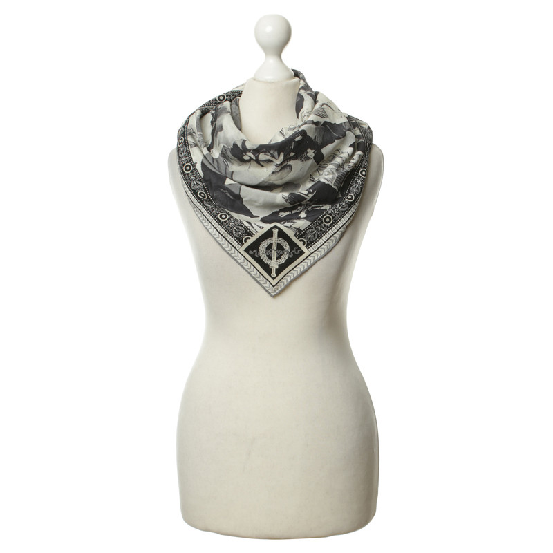 Gianni Versace zwart-witte sjaal