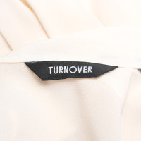 Turnover Blouse in Nude