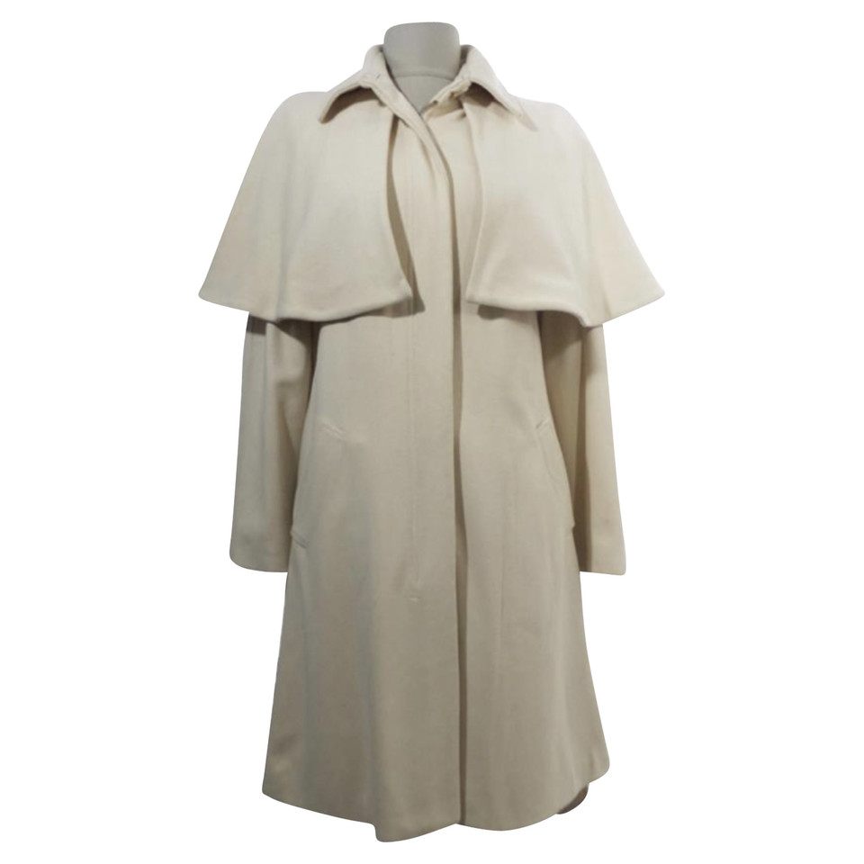 Alexander McQueen Jacket/Coat in Cream
