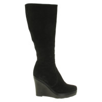Castañer Boots Leather in Black