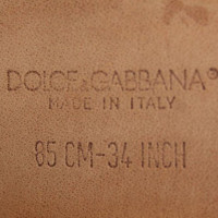 Dolce & Gabbana cintura di pelle