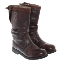 Bikkembergs Boots Leather in Brown