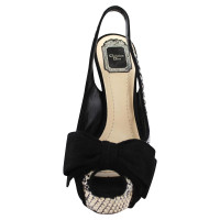Christian Dior Peep-toes in black and white