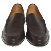 Tod's Moccasins in brown leather