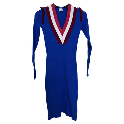 Pinko Kleid aus Viskose in Blau