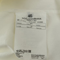 Dolce & Gabbana Bluse in Altweiß