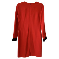 Victoria By Victoria Beckham Kleid Viskose in Rot