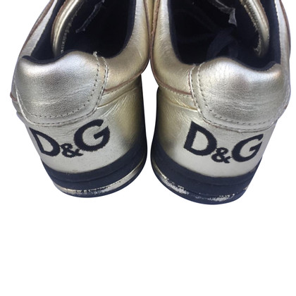 D&G Scarpe da ginnastica color argento