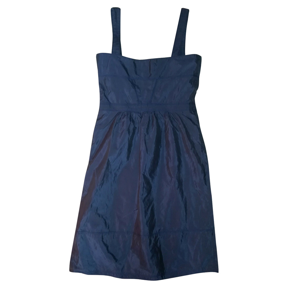 Burberry Kleid aus Seide in Blau