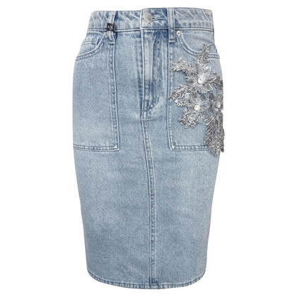 Armani Exchange Skirt Cotton in Blue