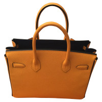 Hermès Birkin Bag 30 in Pelle in Giallo